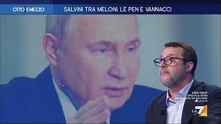 🔴 Ministro Matteo Salvini a "Otto e mezzo" (05/06/2024).