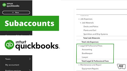 Subaccounts in QuickBooks Online - What Are They and How to Create Them in 2023