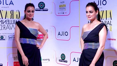 41-Year-Old Dia Mirza Looks Gorgeous As Ever At Grazia Millenial Awards 2023 ❤️😍📸