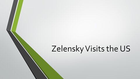 Zelensky Visits the US