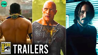 All 2022 Comic-Con Movie Trailers | Black Panther 2, Black Adam, John Wick 4 | SDCC Trailers