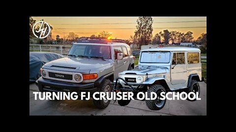 Giving FJ Cruiser A Whole New Look With Only 30 Dollars!