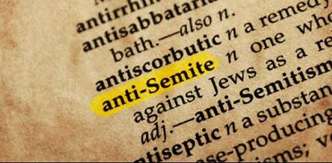 ANTISEMITISM ACT. They Know They Are Guilty. That is WHY They Must Silence the Truth