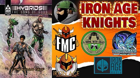 Iron age Knights #37 with Luke from Fund My Comic