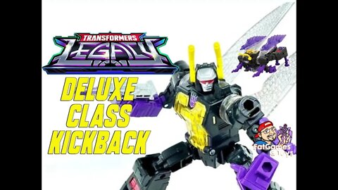⚠️🦗[INCRÌVEL] Transformers Legacy Deluxe Class Kickback Review