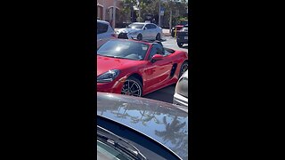 Red Porsche Anyone? #Porsche #Red #FYP #SWFL #SportsCar #LuxurySportsCar #mywalksinparadise