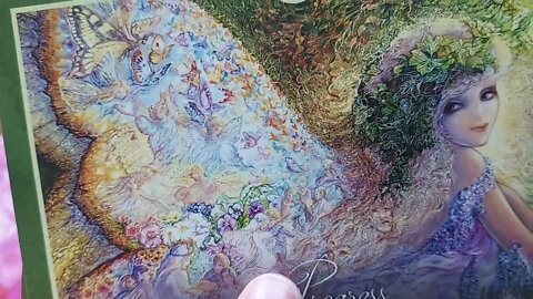 Flipthrough of Whispers of Healing Oracle by Angela Hartfield and Josephine Wall