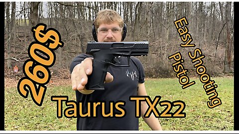 Taurus TX22 First Shots Range Review #review #Rangeday #America #Guns #FYP