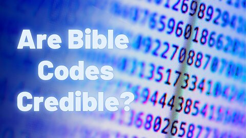 Bible Codes: all hell about to break loose.