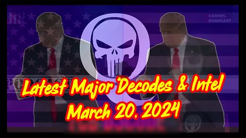 Major Decode - Q Drops 3.20.2024 > Scare Event