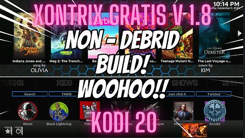 Kodi Builds - Xontrix Gratis 1.8 - Funs Wizard - NON-DEBRID