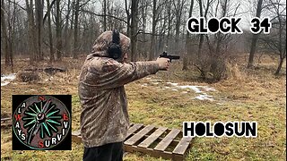 Glock 34 With Holosun Reflex