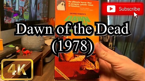 [0049] DAWN OF THE DEAD (1978) VHS [INSPECT] [#dawnofthedead #dawnofthedeadVHS]