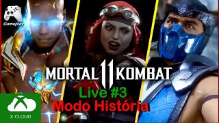 Mortal Kombat 11 - Modo História - xCloud - Live #3