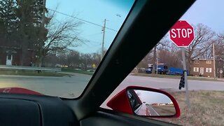 A cruise in a c4 corvette.