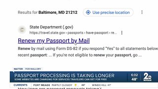 Matter for Mallory: Passport processing is taking longer