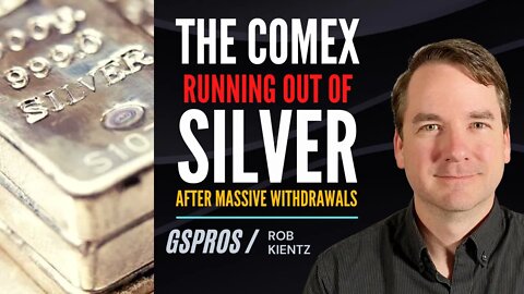 The COMEX is Running out of Silver After Massive Withdrawals