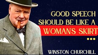 Encouraging quotes from Prime Minister WINSTON CHURCHILL