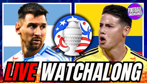 ARGENTINA vs COLOMBIA LIVE MATCH | COPA AMERICA 2024 FINALS