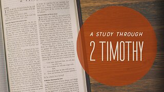 Faith Without Hypocrisy (2 Timothy 1:1-7)
