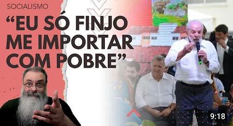 SINCERICÍDIO do LULA: ELE e DILMA só FALAM de POBRE só na ELEIÇÃO, depois DÃO DINHEIRO para EMPRESAS