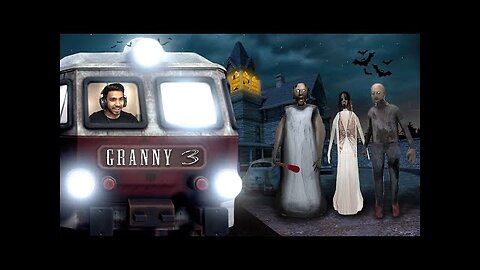 TRAIN ESCAPE FROM GRANNY'S HOUSE | GRANNY 3