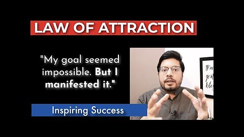 MANIFESTATION #244: 🔥 Can the "Impossible" be made Possible? | Law of Attraction Success Story
