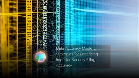 Enhancing Data Accuracy for Seamless Importer Security Filing