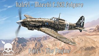 Building The Italeri Macchi C.202 Folgore / Part 1 - The Engine