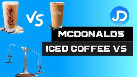 Mcdonalds Iced Coffee Vs Sugar Free Vanilla