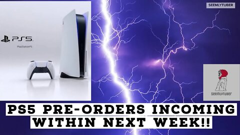 PS5 Pre-Order Raffle Has Began Should Be Dropping More Information In Days To Come!