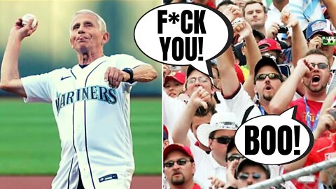 Anthony Fauci BOOED At Seattle Mariners Baseball Game After SHUTTING DOWN Sports During Pandemic