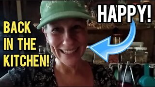 Back in the Kitchen! - Ann's Tiny Life and Homestead