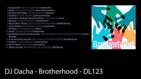 DJ Dacha - Brotherhood - DL123