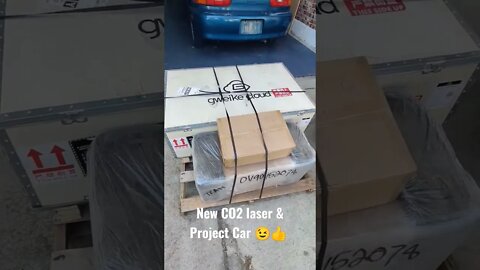 New CO2 Laser & Project Car 😉👍