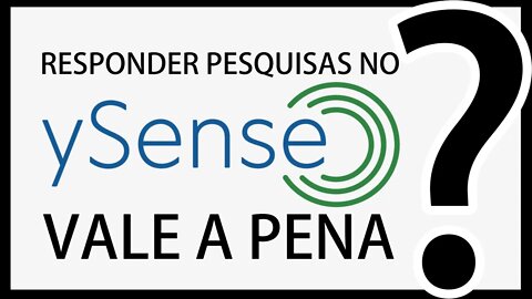 Ganhar dinheiro respondendo pesquisas no Ysense cale a pena ou não ?