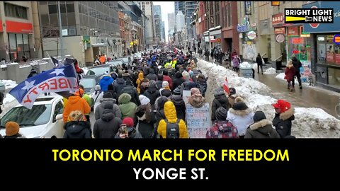 TORONTO MARCH FOR FREEDOM (YONGE ST.)