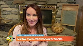 Hope Rises to be featured in Woman’s Day magazine