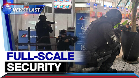 Full-scale security exercise sa NAIA, isinagawa ng MIAA at PNP-AVSE Group