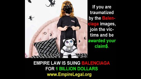 You can Sue Balenciaga & Gucci