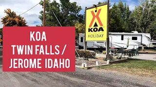 KOA, Twin Falls, Jerome Idaho Walkthrough, Jerome, ID 83338,