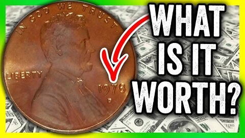 1978 PENNY WORTH MONEY - VALUABLE PENNIES TO LOOK FOR IN POCKET CHANGE