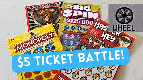 $5 Scratch Off Ticket Battle! Scratching $80 Worth of Idaho Lottery Scratch Off Tickets!