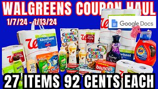 Walgreens Digital Coupon Haul🛍️💙Walgreens Deals 1/7 -1/13 🛍️💙Walgreens Haul | #walgreensdeals