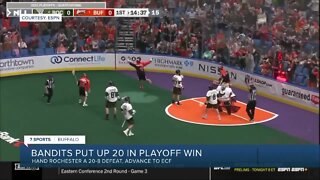 Buffalo Bandits roll past Rochester, punch ticket to Eastern Conference Finals