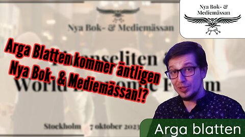 Arga Blatten: Därför ska du gå på Nya Bok- & Mediemässan den 7 oktober