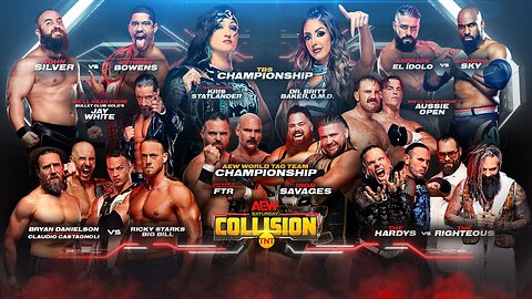 AEW Collision Sept 16th 2023 Watch Party/Review (with Guests)