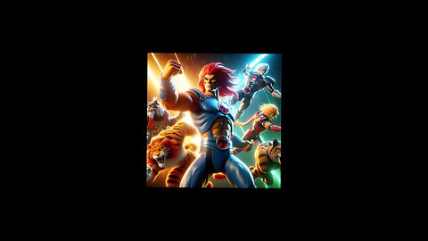 Thundercats AI Generated #ai #aigenerated #aivideoart #shorts #shortvideo