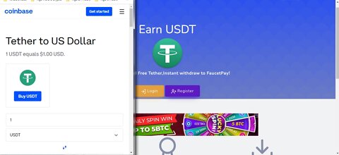 With EarnUSDT, You Can Earn Unlimited Free Tether And Instantly Withdraw It To FaucetPay
