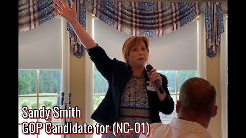 NC GOP Congressional Candidate Sandy Smith Speaks at a Women's Function